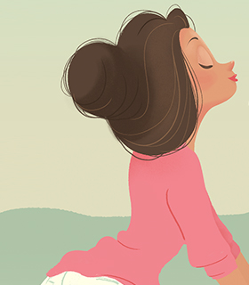 Tienda de ilustración