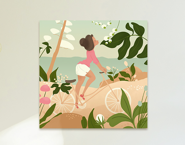 Tienda de ilustración