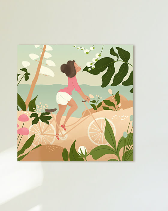 Tienda de ilustración